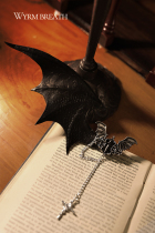 (tail) Dragons interest unilateral dragon wing breast needle