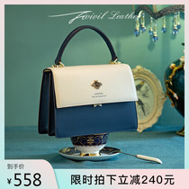  JIVIVIL French niche high-end handbag womens 2021 summer new trendy fashion leather messenger small square bag