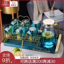 Cup water cup family set set Cup home living room coffee table light luxury European drinking water tea cup kettle cup set