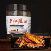 Dongjiang fish Hunan specialty hand-torn fish canned ready-to-eat small fish dried spicy fish snacks taste the next meal snacks