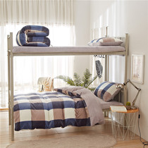 Coral velvet three-piece student dormitory bedding plus velvet winter milk velvet single bed flannel four grind
