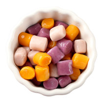 Zhenwei Zhen fresh taro ball finished product 500g roasted grass set material Handmade milk tea shop special