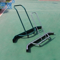 High-end tennis court floor stainless steel water pusher mop rubber strip Basketball court wiper wiper EVA rubber strip