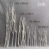 Three-fork wood dry branch dragon willow branch wedding arch road guide decoration bouquet structure flower material porch floor decoration