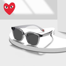 Sichuan Jiu Pauling 2022 New Sunglasses Anti-Ultraviolet Universal Oval Frame Sunglasses Advanced Ins 3949