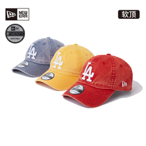 New era Newo also Hua 2022 Spring New Pine MLB Soft Top for Old Baseball Cap Men And Women Lovers LA Duck Tongue Hat Tide