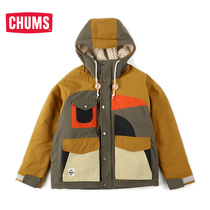 CHUMS qiaqia bird Japanese trend outdoor autumn and winter new color matching fleece jacket CH04-1275