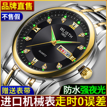 Swiss Full Automatic Machinery Watch Males Top  Brand Students Waterproof Nighttime Lovers Lady Names