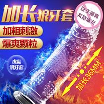 Mens wolf tooth collar glans glans vulva sex tools adult sex toys orgasm for men and women