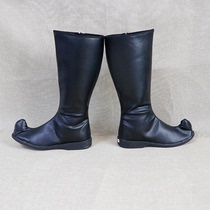 Ethnic dance shoes Tibetan style stage performance shoes Mongolia Xinjiang minority dance performance shoes mens style
