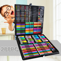 Children's Birthday Stationery Gift Box Art Pigment Combination Painting Brush Tool Pupils Learning Supplies Painting Set