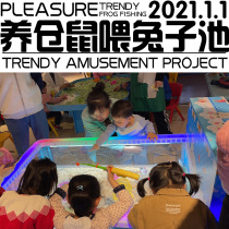 Childrens park Shopping mall Feeding cute pet park Hamster pool Rabbit pool Playground Fishing fish pond Commercial tank