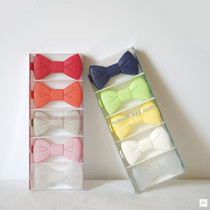 Export to Japan super beauty bow snack clip food milk powder sealing clip portable seal clip 5 sets