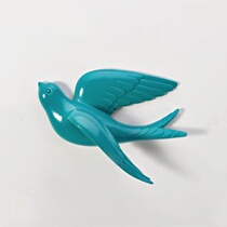 European decoration Sofa bird background wall decoration Resin TV wall American wall decoration Irregular wall pendant