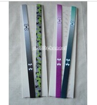 Foreign trade American big name headband headband hairband Sweat-absorbing belt Silicone non-slip 4 colors