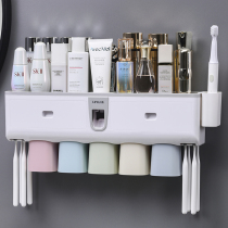 Brush Cup hanging wall style family of five a family of four Nordic style set wall hanging home cute storage box
