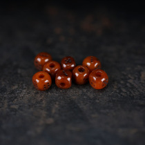 5mm mini yak bone auspicious Heavenly Mother dice with bead disciple beads scattered beads characteristic ethnic style handmade beads