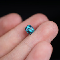 6-8mm uran pattern imitation pine stone material with beads loose beads glazed disciple beads spacer beads loose beads small beads