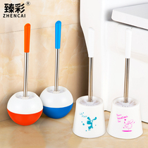 Toilet toilet brush soft hair household no dead corner set wash toilet brush long handle to dead corner storage rack