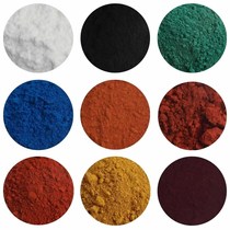 Colored powder for cement pigments cement Toner terrazzo iron oxide red powder for the ground