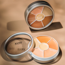 Six Color Flawless Cream Makeup Artist Special Covering Spots Face Black Eye Circles Repair Powder Bottom Flagship Store Official