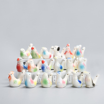 Ceramic Music Waterfowl Little Birdie whistleblowing price XII Zodiac Sentinel Promoted Tao flute Creative ground for fun Toys