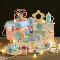 Baby toy gift box set newborn gift just born baby supplies full moon 100 days gift