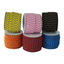 5mm super bright reflective tent camp rope reflective canopy pull rope camping reflective rope outdoor windproof rope warning rope