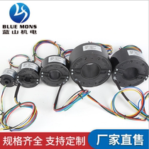 Slip ring via slip ring slip ring slip ring hollow 12 7 -- 100mm conductive slip ring factory direct sales can be customized