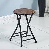 Folding chair home dining chair stool back chair training Chair student dormitory chair simple computer chair folding round stool