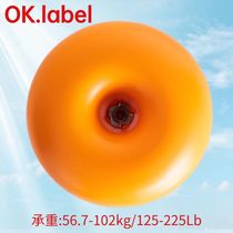New orange shock ball shock absorbing ball shockproof wooden box label buffer tray pressure bearing logistics packaging mat