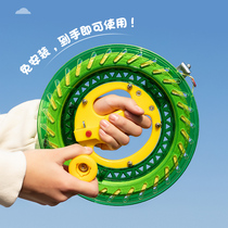 New kite liner roulette high-end hand-held wheel wheel crystal wheel anti-reversal large-scale bearing children adult
