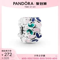 Pandora Pandora 925 silver butterfly surround without silicone gel fixing clip 797863ENMX female