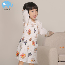 Newborn baby new neutral artifact cotton winter thick children baby belly button anti-kicking coral velvet