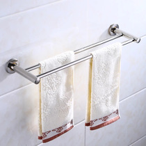 Bathroom rack-free towel rack stainless steel toilet rack bathroom hardware pendant toilet tray