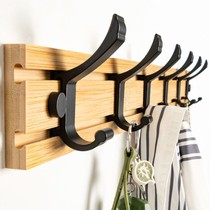 Clothes hanger wall hanging clothes hookup cap free from punching into the door hanger hanging wall wall-mounted shelve hook hook wall
