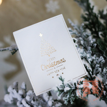 Hot stamping Christmas decorative stickers box gift box sealing stickers Snowflake crisp cookies sticker stickers