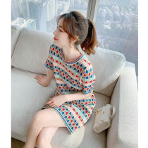 Small floral temperament dress female summer 2021 new womens mid-length small fresh sweet skirt