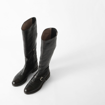 Opheliarita original design | However kneecap heel high cylinder long boot female retro made old winter rider boots