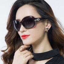 2021 new polarized anti-UV sunglasses female wave sunglasses female round face Nearsightedness Glasses Star Same-style Fashion