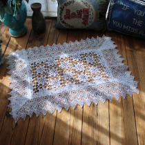 Special price clear cabin minimalist European style lace hollow embroidered dining cushion disc cushion heat insulation cushion decorative cushion dust-proof cover