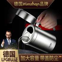 German kunzhan304 stainless steel oil jug home equipped edible oil bottle kitchen storage tank large capacity with lid
