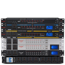 Professional 10-way power sequencer with filter 8-way stage socket sequence controller with computer central control