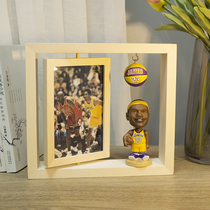 Basketball souvenirs to boys Kobe Bryant James Curry photo frame ornaments creative practical peripheral gifts