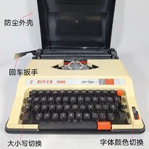 Explosive ROVER5000 type antique typewriter retro mechanical English birthday gift window jewelry Valentines Day