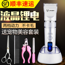 Pet shaving machine dog electric clipper golden hair high power professional razor charging dog hair electric push Teddy supplies