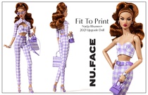 Fashion Royalty Nadja Fit to Print Nu Face 2021 entrance fr nf doll