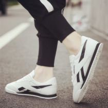 Hong Kong wind Tide brand 2021 spring and autumn Korean version of social mens shoes fast hand net red same board shoes casual white shoes