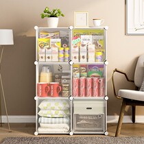 Storage cabinet drawer type household plastic baby multi-layer baby wardrobe living room snack clothes storage locker