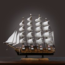Simple modern sail boat model ornaments Villa model room home living room office decorations smooth sailing